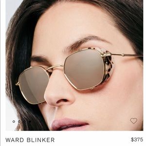 Krewe Ward Blinkers*Brand New In Box* 24K Titanium